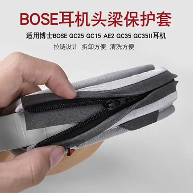 Dr. BOSE QC25 QC15 QC35II Head Beam Protective Sleeve 1ABT Iron Triangle MSR7
