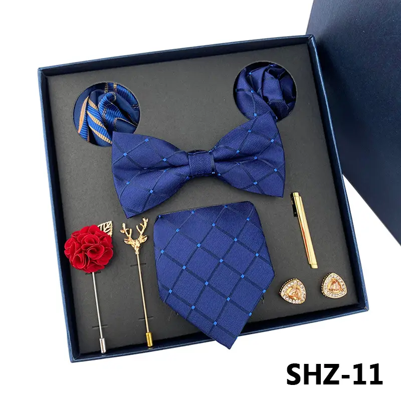 2025 New Men's Luxury Gift Box Tie Set - Image 11