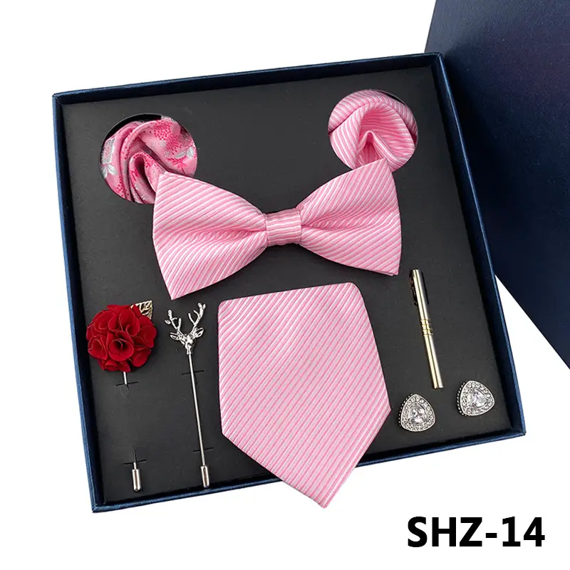 2025 New Men's Luxury Gift Box Tie Set - Image 14