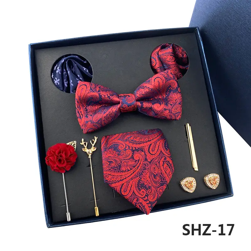 2025 New Men's Luxury Gift Box Tie Set - Image 17
