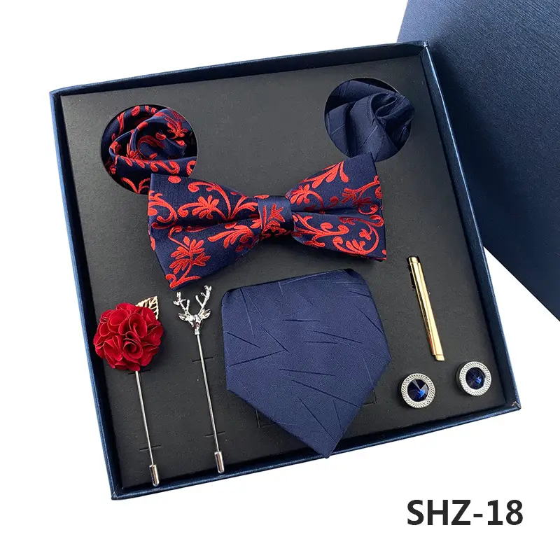 2025 New Men's Luxury Gift Box Tie Set - Image 18