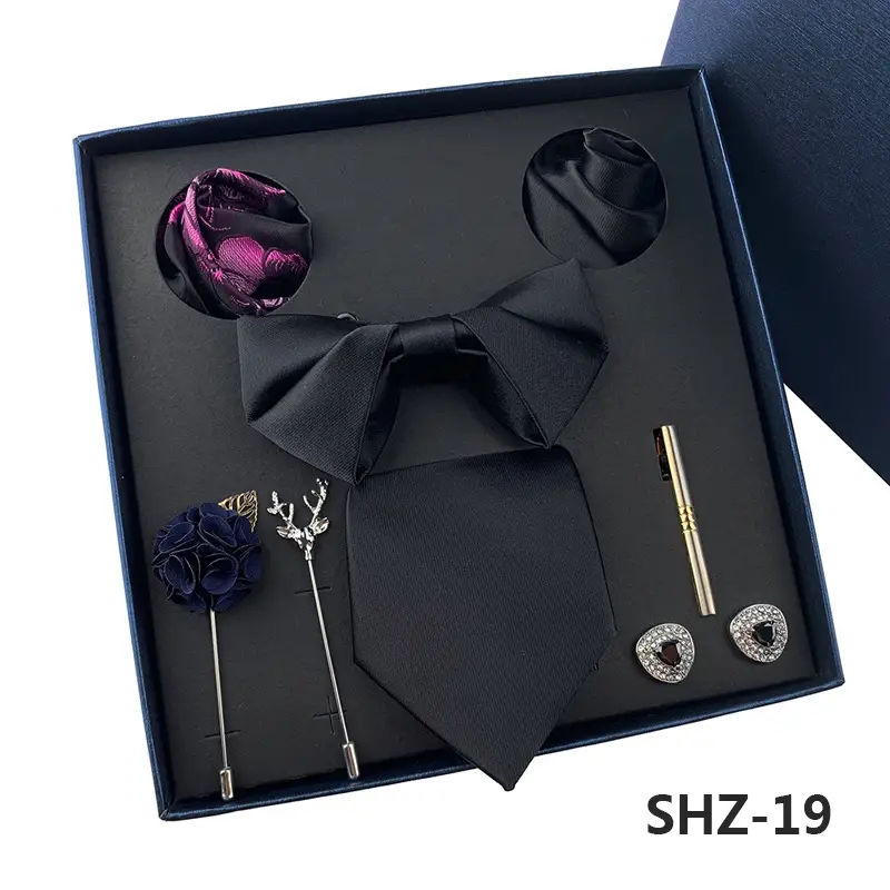 2025 New Men's Luxury Gift Box Tie Set - Image 19