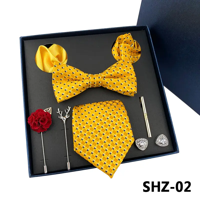2025 New Men's Luxury Gift Box Tie Set - Image 2
