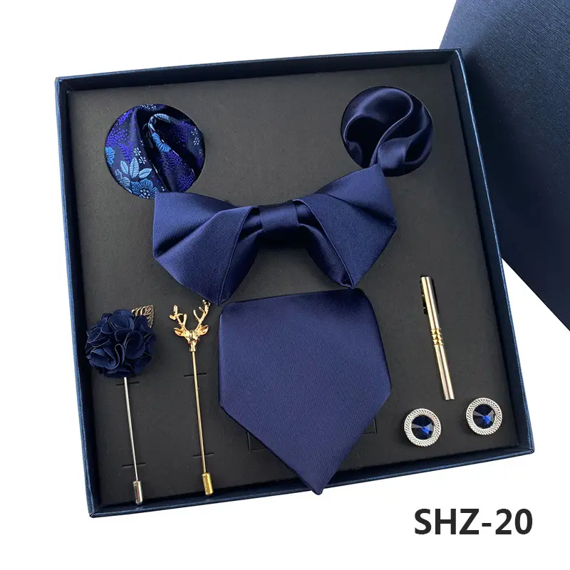 2025 New Men's Luxury Gift Box Tie Set - Image 20