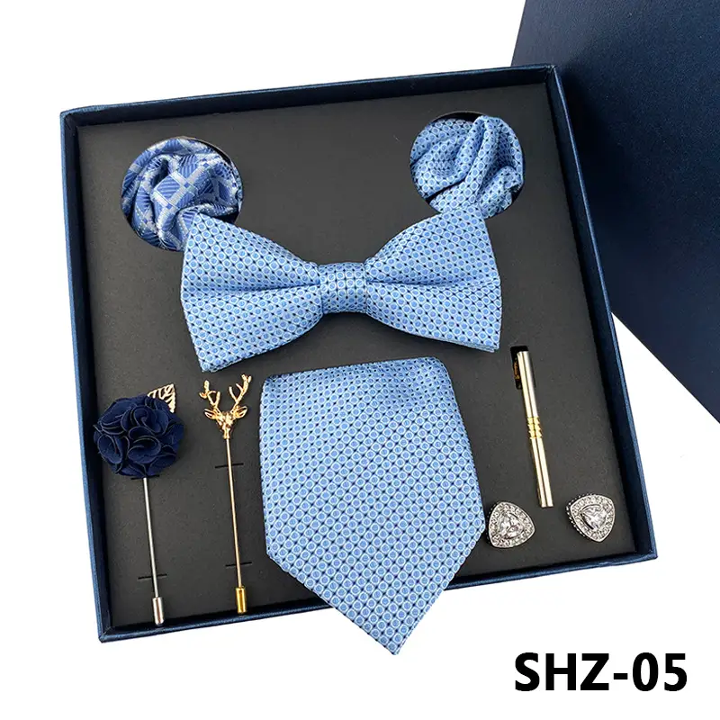 2025 New Men's Luxury Gift Box Tie Set - Image 5