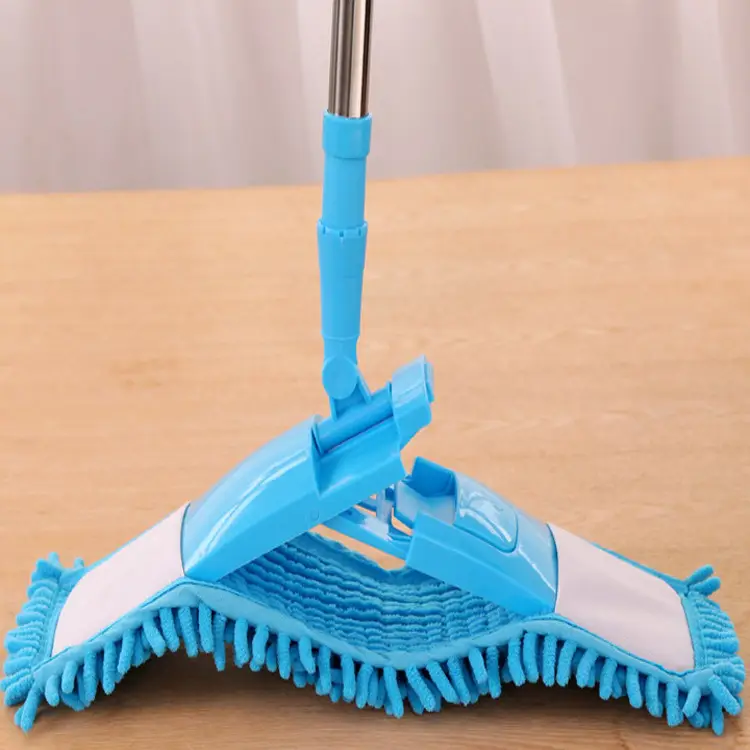 Stainless Steel Telescopic Mop Set for Home Cleaning