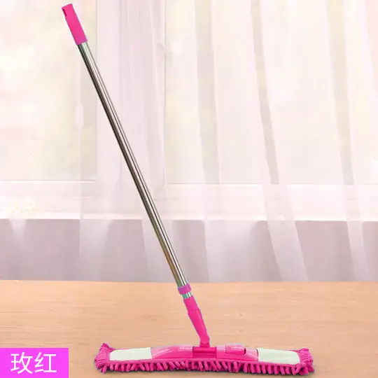 Stainless Steel Telescopic Mop Set for Home Cleaning
