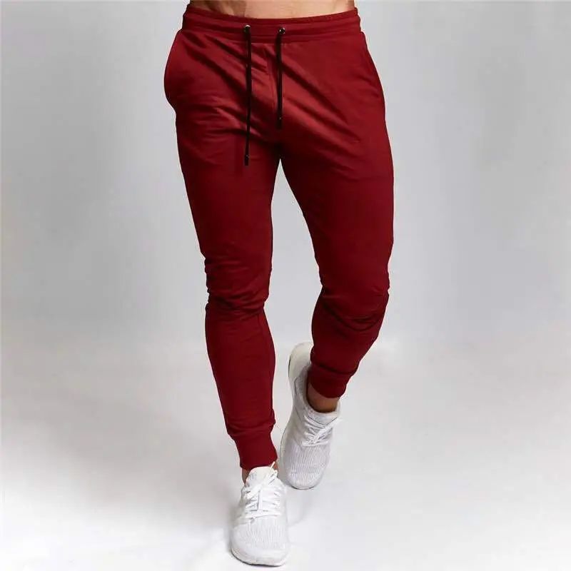 Men's Grey Jogging Pants Casual Running Training - Image 3