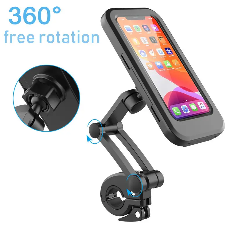 Waterproof Motorcycle Phone Holder Stand — feature 8