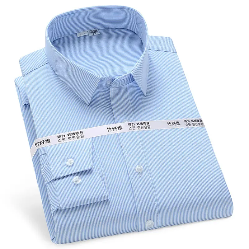 Gold Shield Bamboo Fiber Men's Long Sleeve Shirt - Image 16