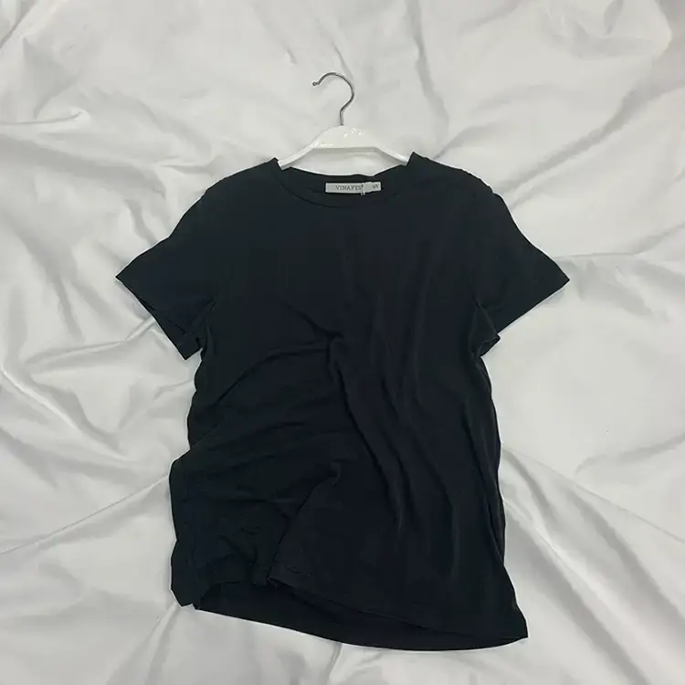 Women Korean Style Cupro T-Shirt 2025 Summer Loose Fit — feature 16