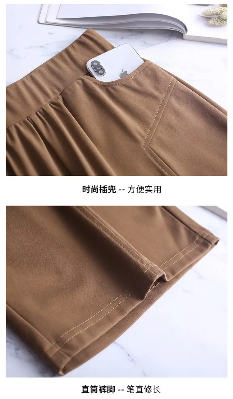 2023 Summer Elastic Waist Stretch Plus Size White Shorts — feature 30