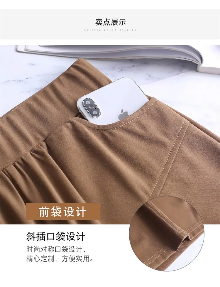 2023 Summer Elastic Waist Stretch Plus Size White Shorts — feature 5
