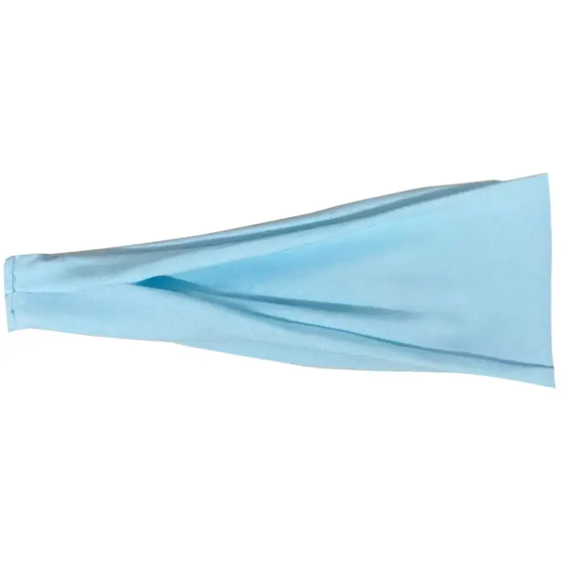 Men's Green Elastic Sports Hair Band Solid Color - Image 17