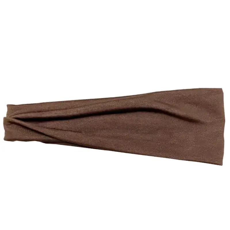Men's Green Elastic Sports Hair Band Solid Color - Image 19
