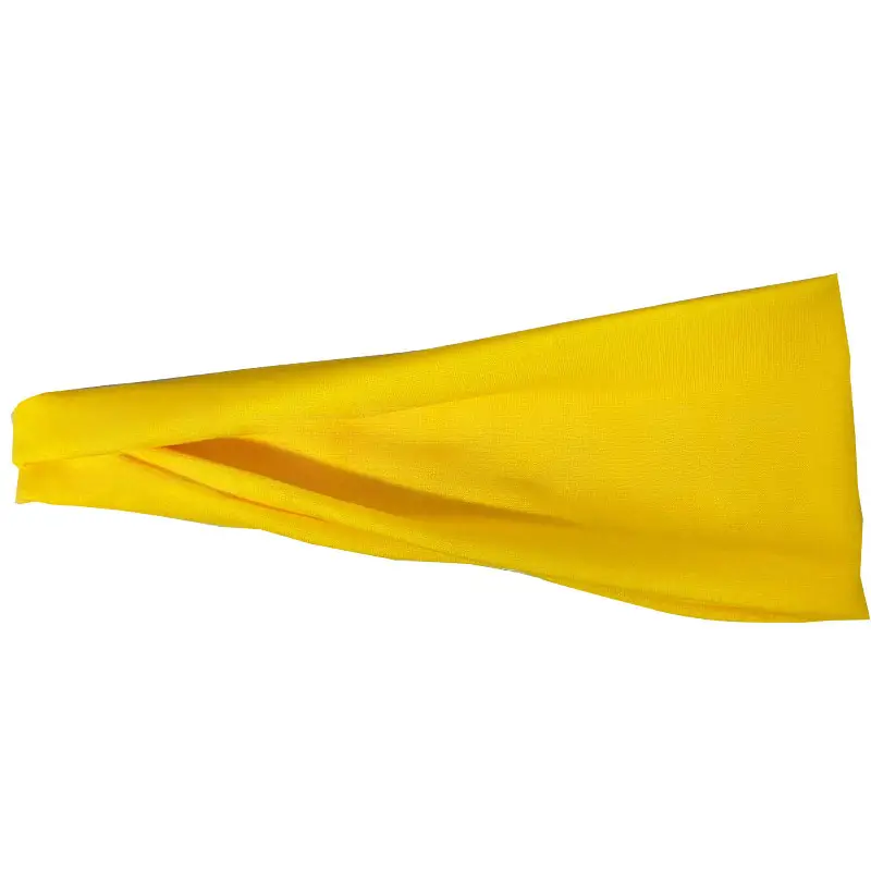 Men's Green Elastic Sports Hair Band Solid Color - Image 2