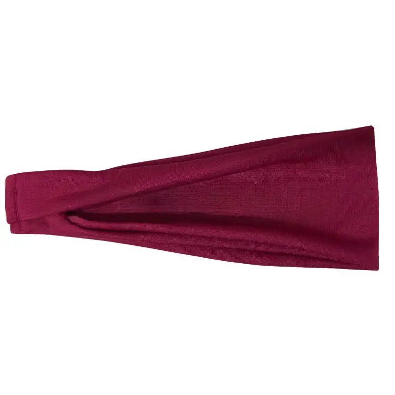 Men's Green Elastic Sports Hair Band Solid Color - Image 6