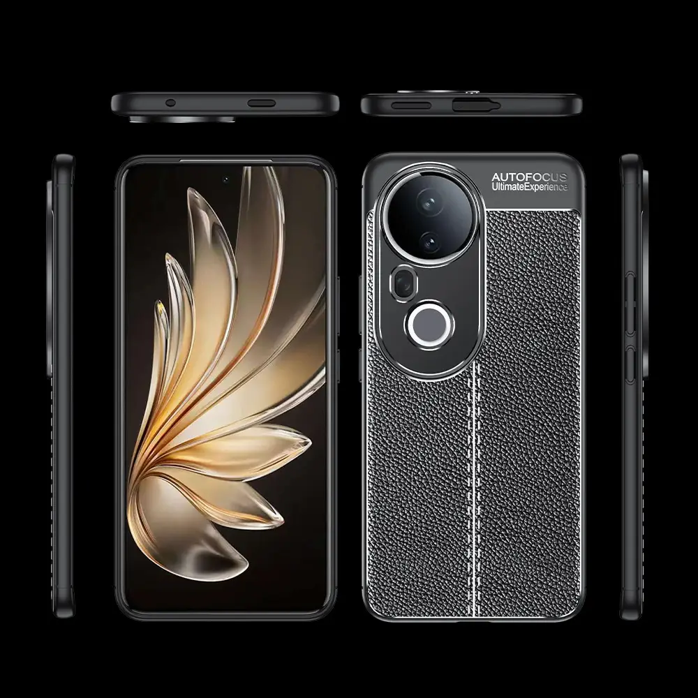 vivos S20 Pro Leather Drop Resistant Case Black — feature 10