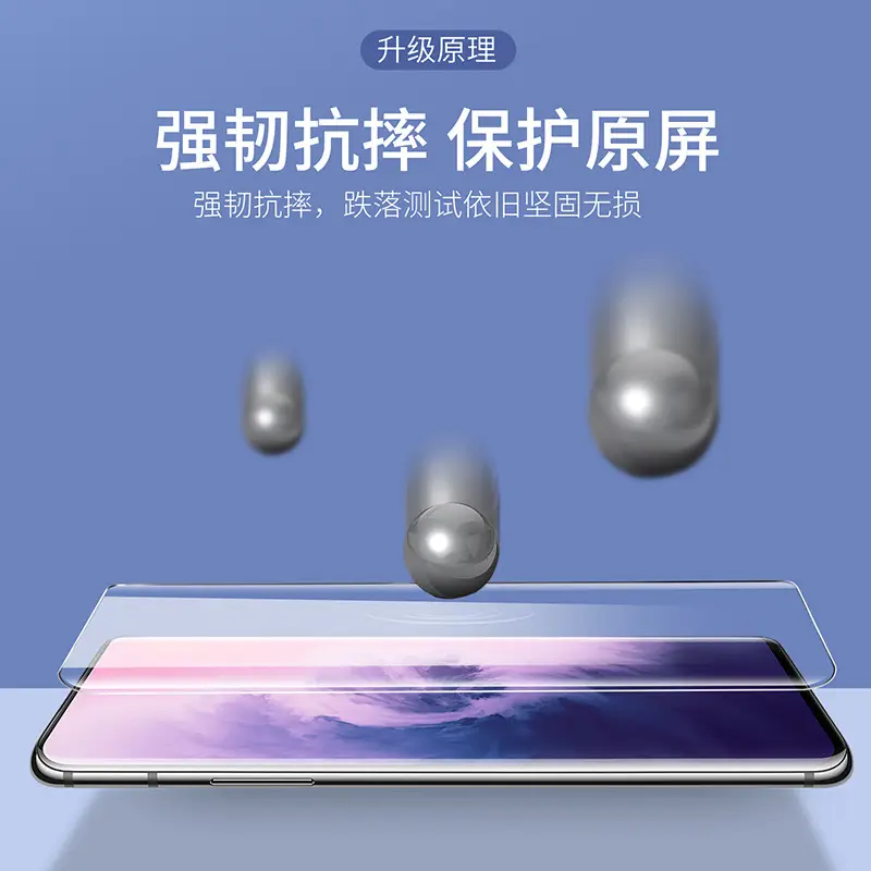 One Plus 12 11 Pro Curved UV Film Screen Protector - Image 6