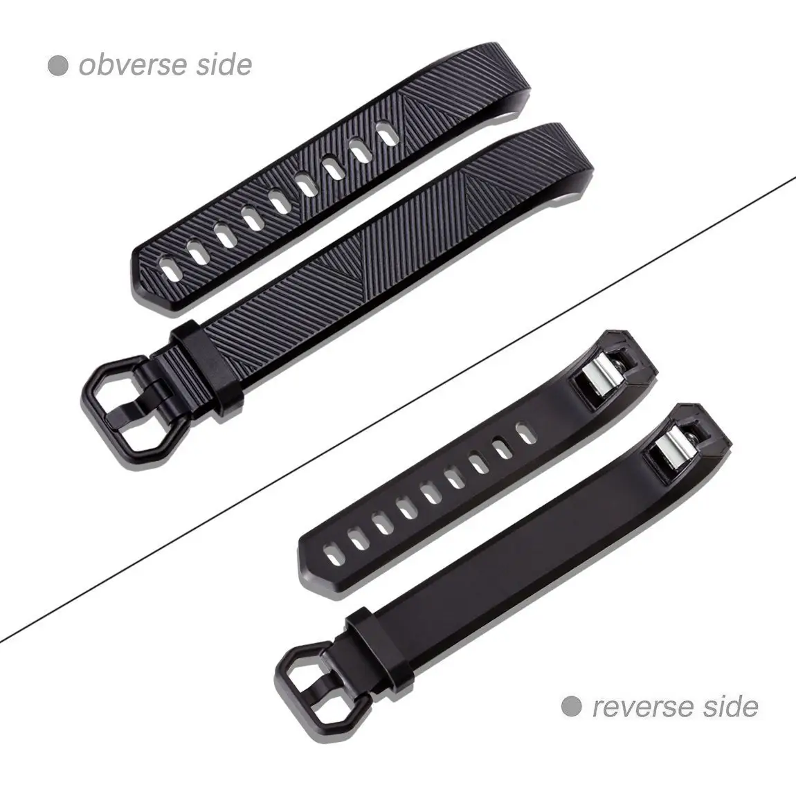 TPE Smart Bracelet Wristband Strap Beige