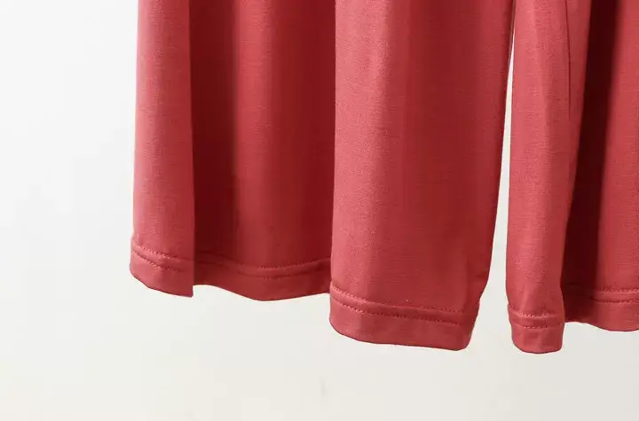 Women's 2023 Wide Leg Modal Cotton Pants Blue — feature 23
