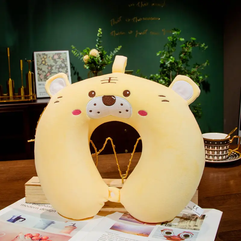 Cartoon U-Shaped Neck Pillow for Sleep and Travel - Image 12
