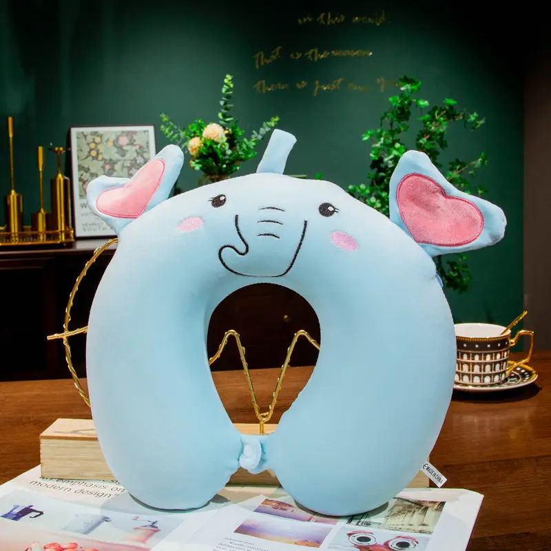 Cartoon U-Shaped Neck Pillow for Sleep and Travel - Image 13