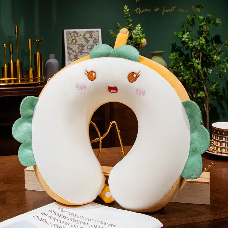 Cartoon U-Shaped Neck Pillow for Sleep and Travel - Image 14