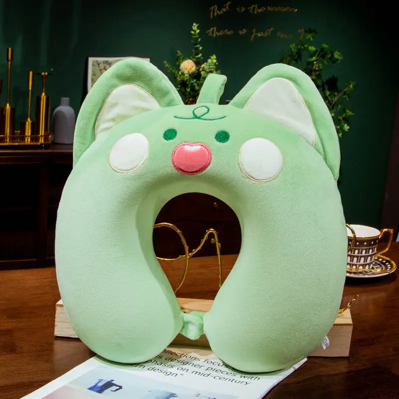 Cartoon U-Shaped Neck Pillow for Sleep and Travel - Image 15