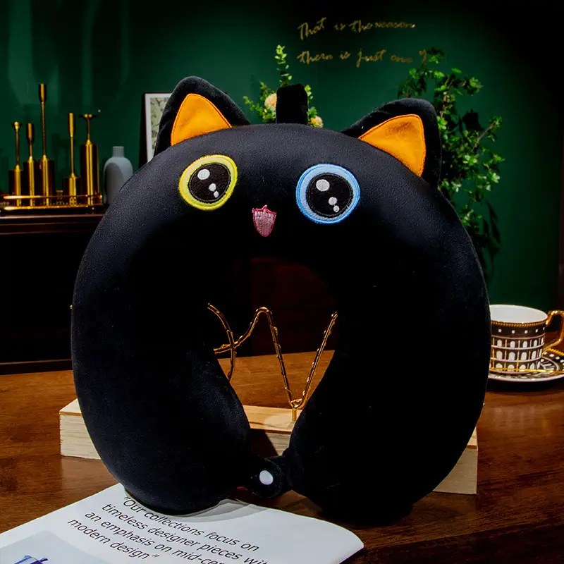 Cartoon U-Shaped Neck Pillow for Sleep and Travel - Image 18