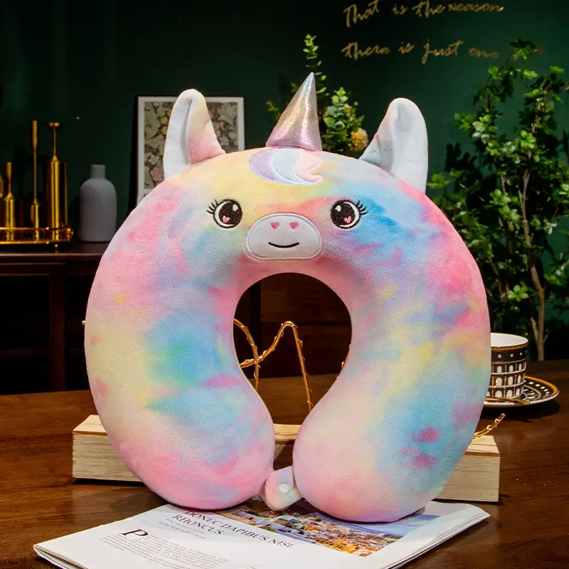 Cartoon U-Shaped Neck Pillow for Sleep and Travel - Image 20