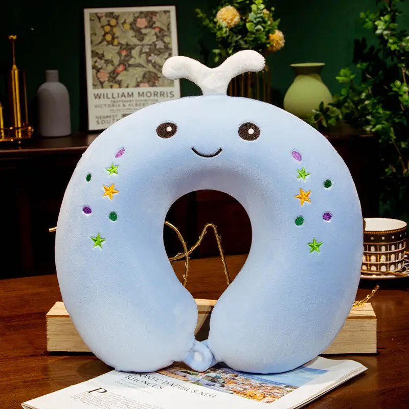 Cartoon U-Shaped Neck Pillow for Sleep and Travel - Image 23