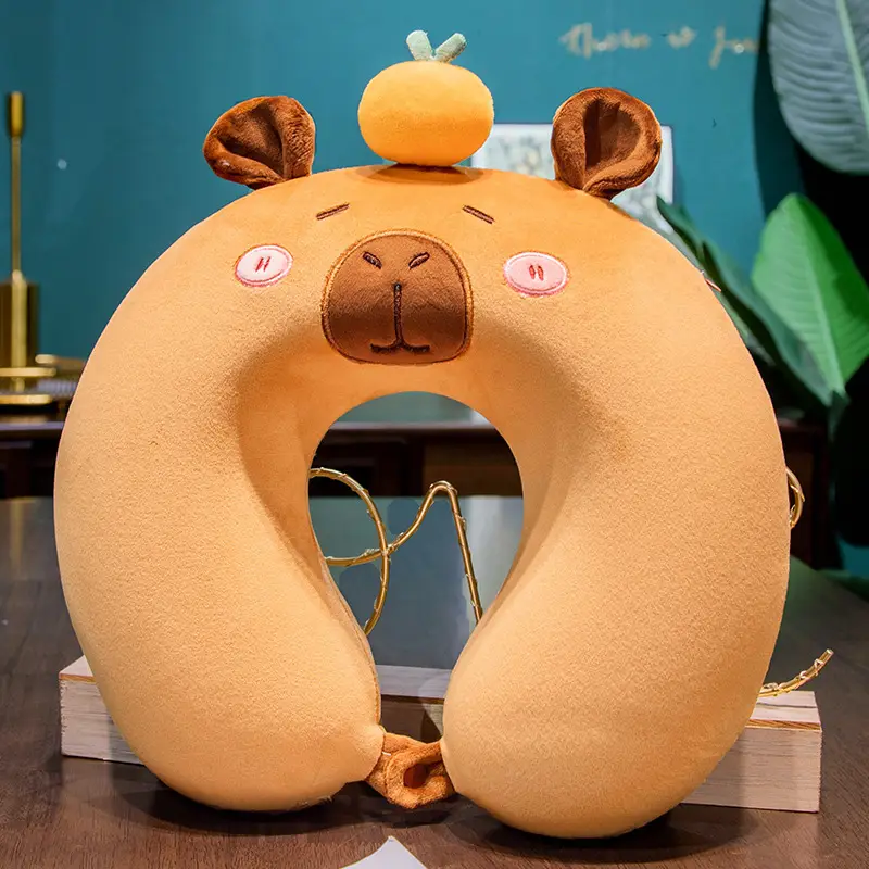 Cartoon U-Shaped Neck Pillow for Sleep and Travel - Image 28
