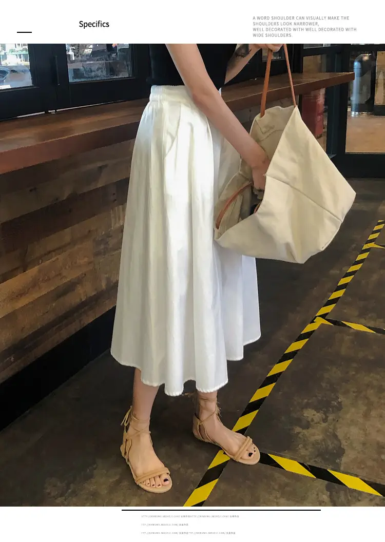 French High-Waisted Black Skirt for Women 2023 — feature 18
