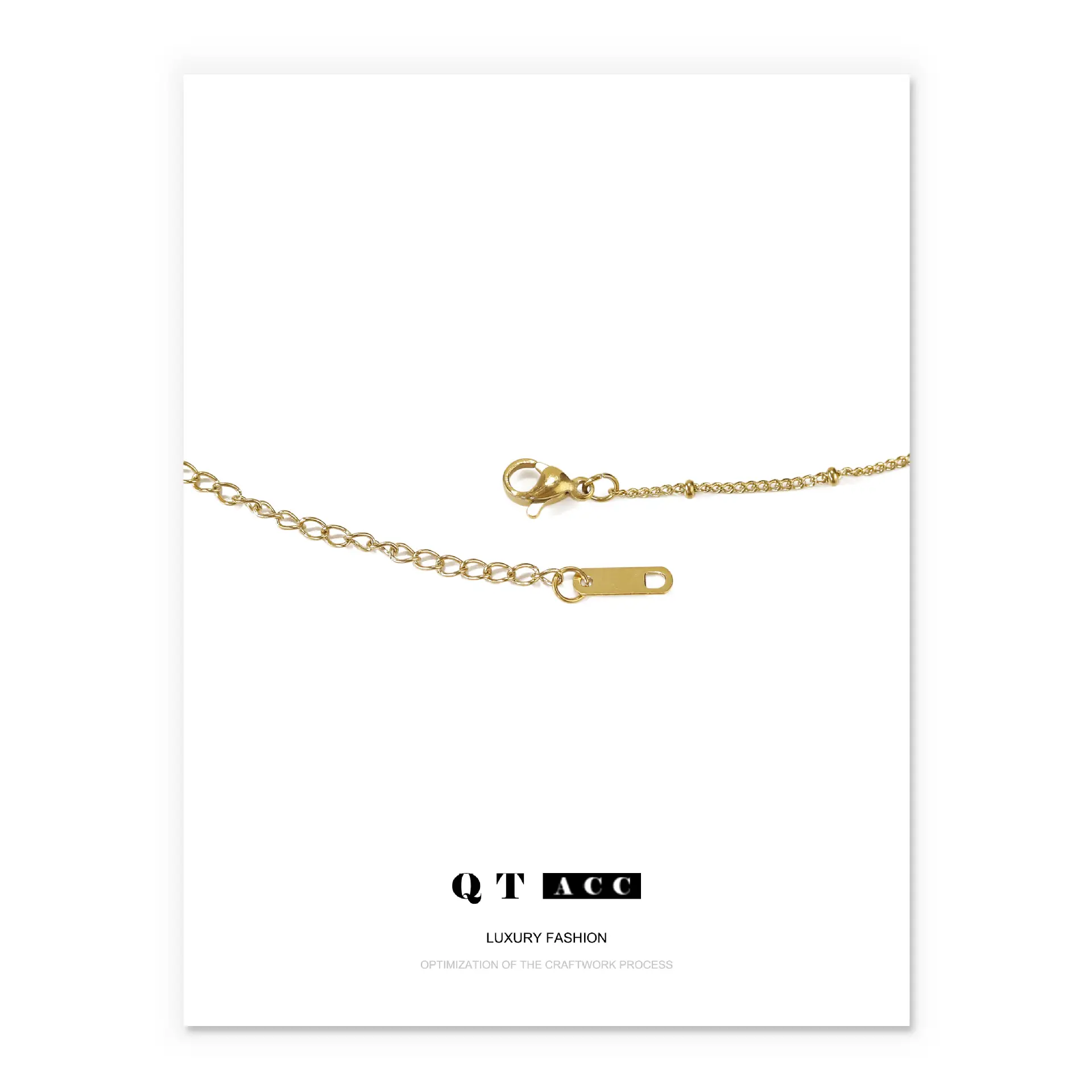 Real Gold Necklace with Mother Shell Pendant