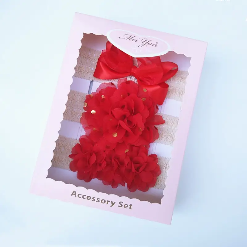 Baby Hair Accessories Set with Crown & Bow