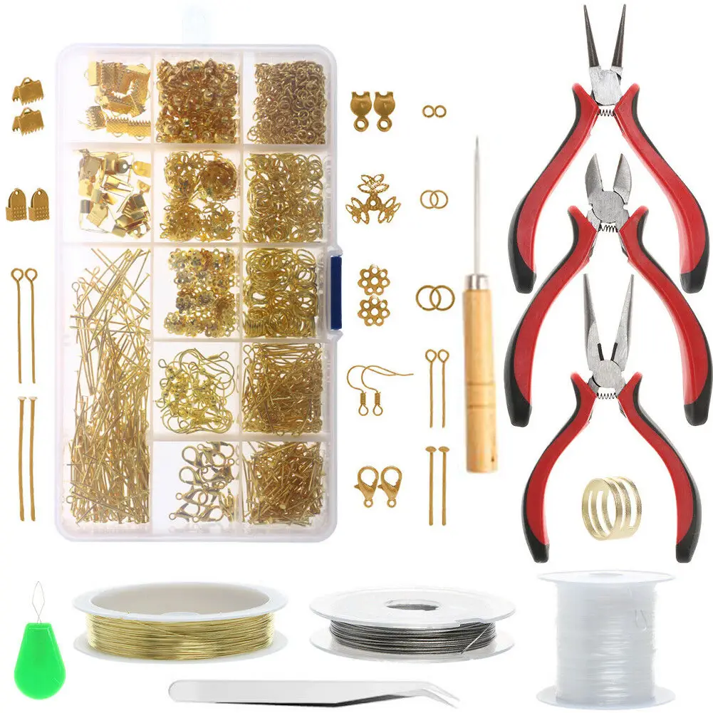 1010pc Needle Loop Buckle Accessories DIY Bracelet Making Tools - Image 7