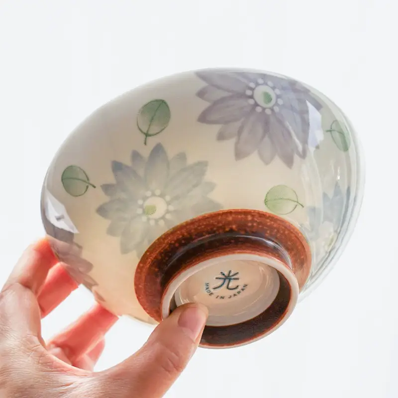 Japanese Imported Ceramic Rice Bowl Microwaveable Anti-Scalding - Image 17