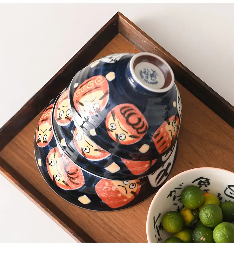 Japanese Imported Ceramic Rice Bowl Microwaveable Anti-Scalding — feature 14