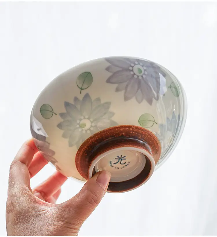 Japanese Imported Ceramic Rice Bowl Microwaveable Anti-Scalding — feature 7