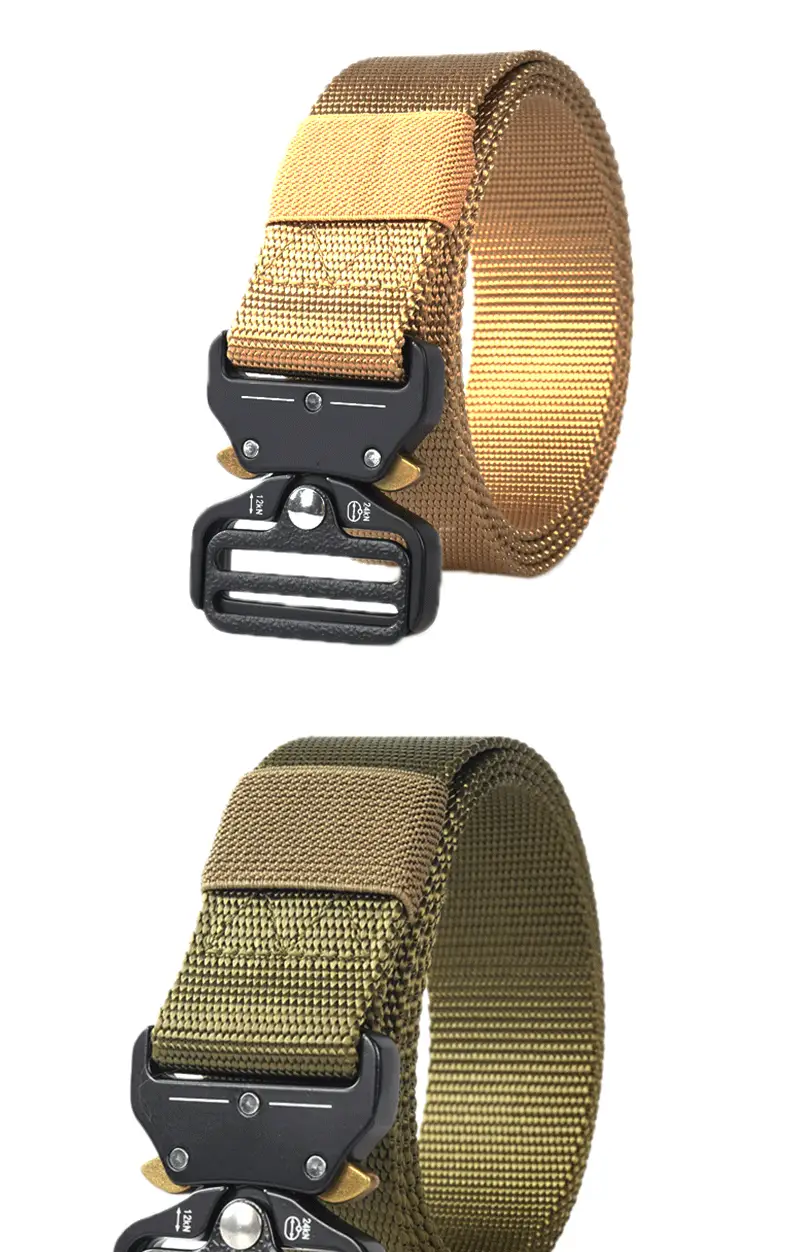 Zinc Alloy Cobra Buckle Tactical Belt for Men β feature 8