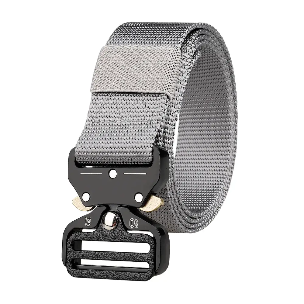 Zinc Alloy Cobra Buckle Tactical Belt for Men - Image 5