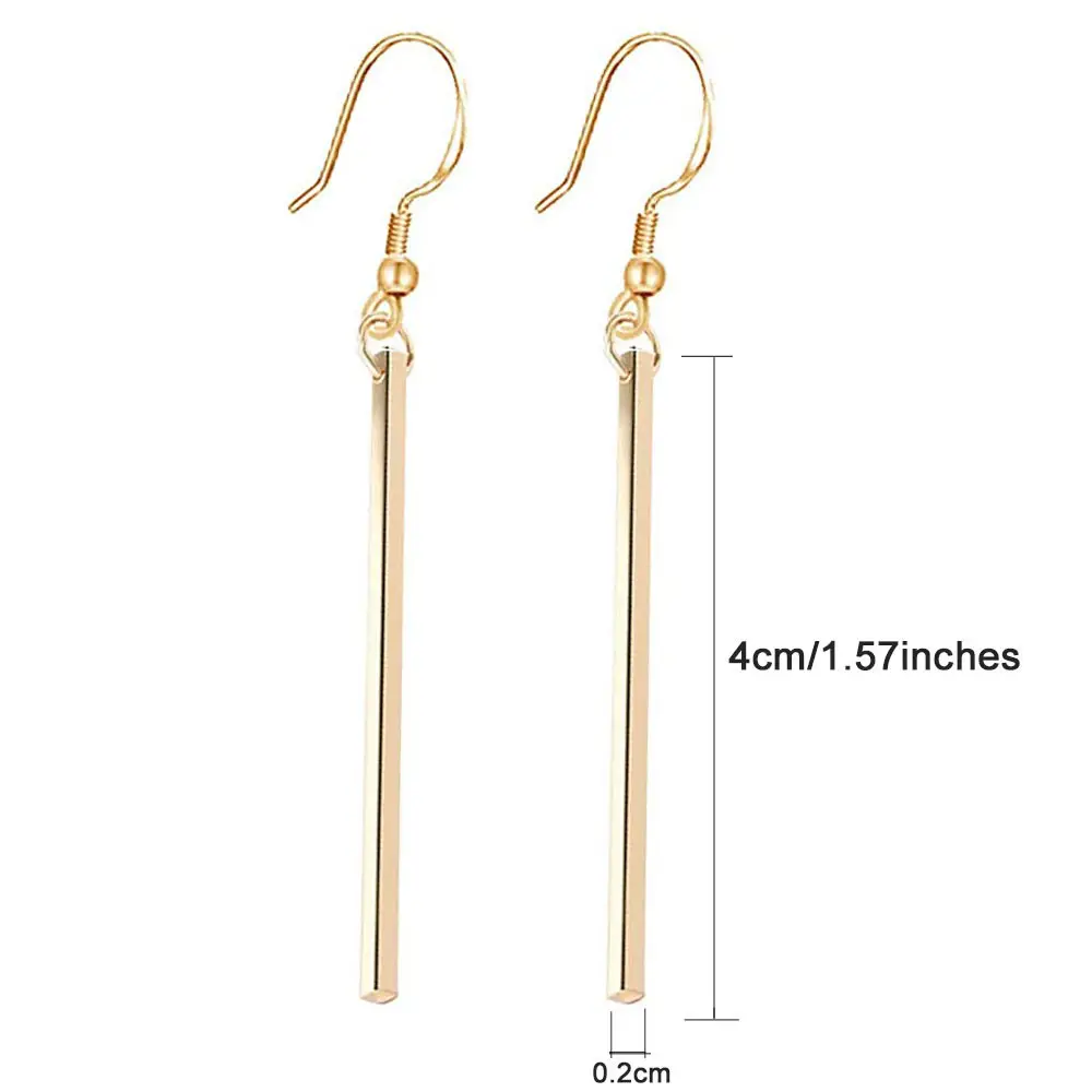 Long Tassel French Buckle Earrings for Girls
