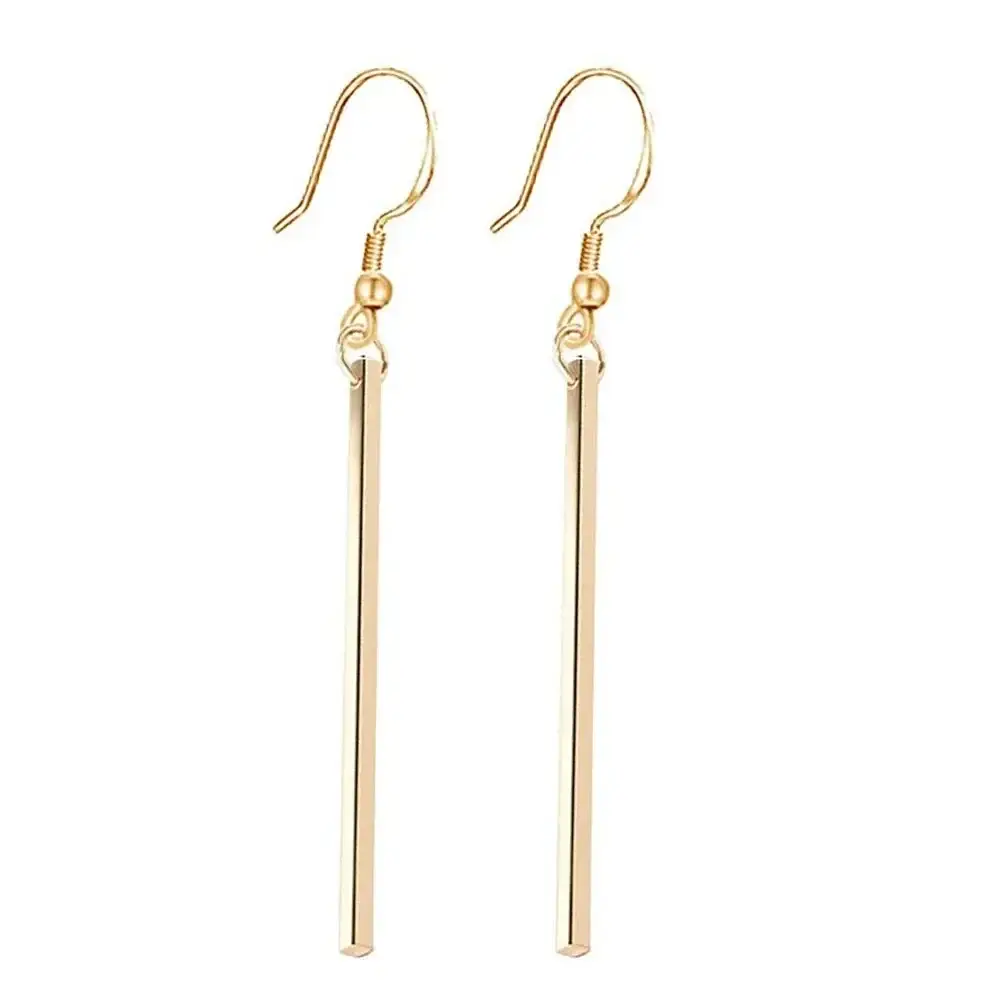 Long Tassel French Buckle Earrings for Girls