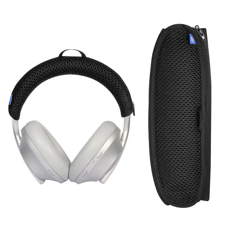 One pure black mesh head beam protective sleeve