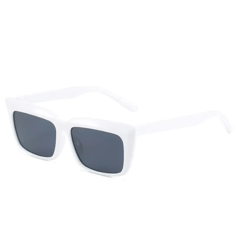 Purple Square Frame Sunglasses European American Fashion - Image 3