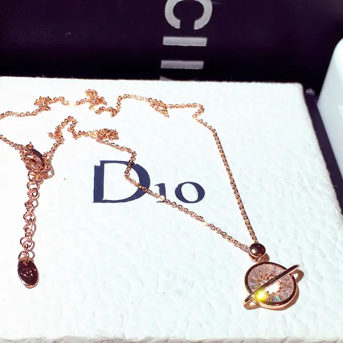 Japanese & Korean Trend Classic Rhinestone Clavicle Necklace - Image 6