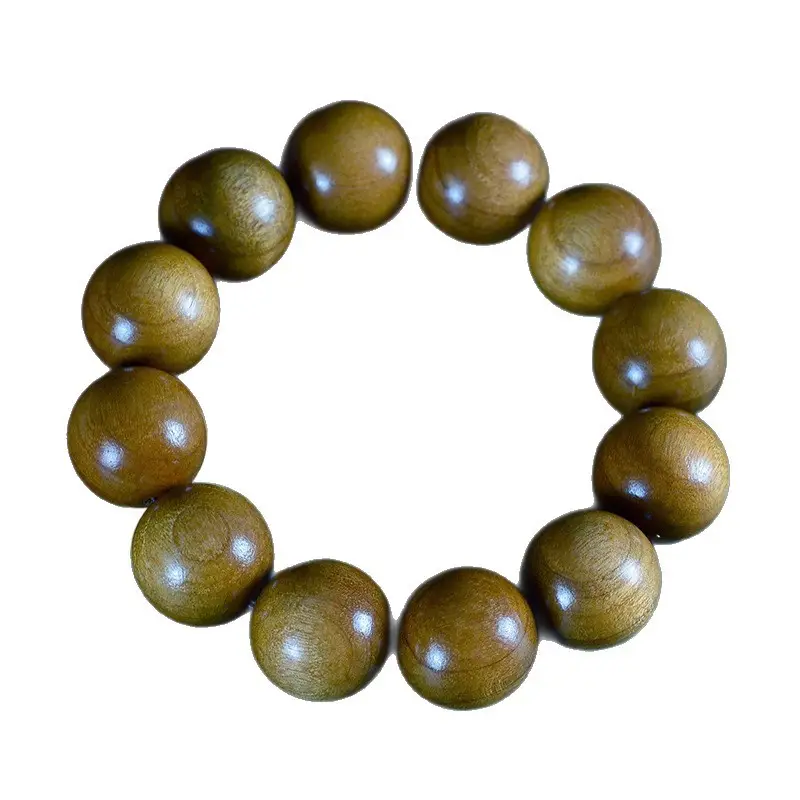 Jifangyuan 20mm Wooden Buddha Bracelet for Men