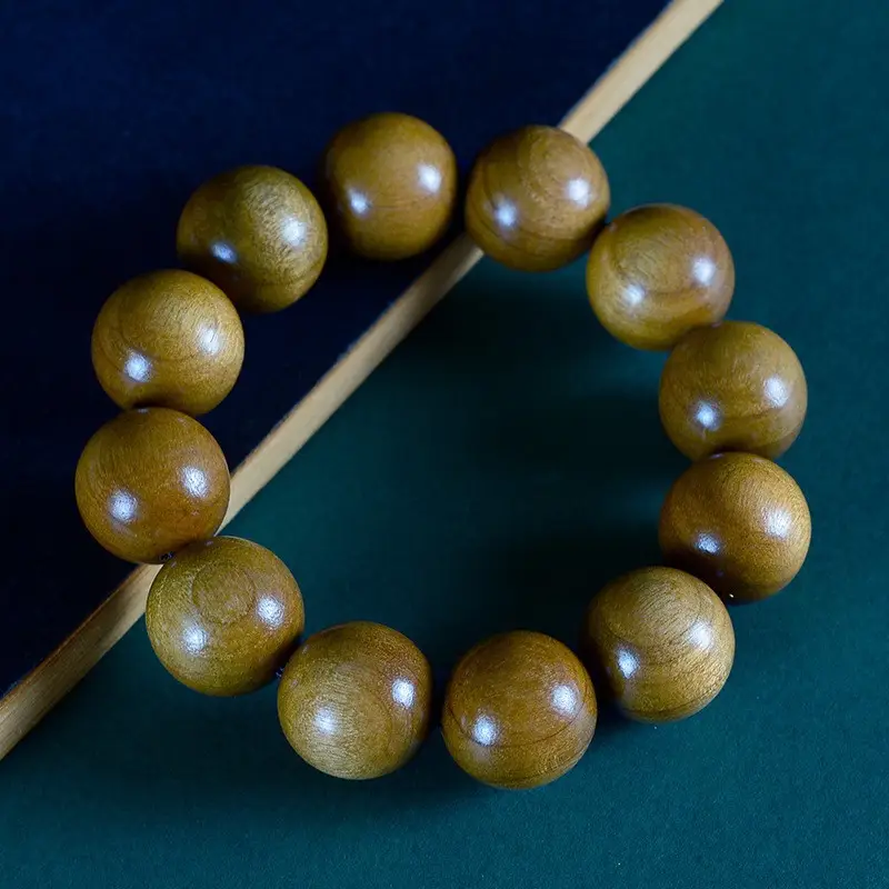 Jifangyuan 20mm Wooden Buddha Bracelet for Men — feature 2