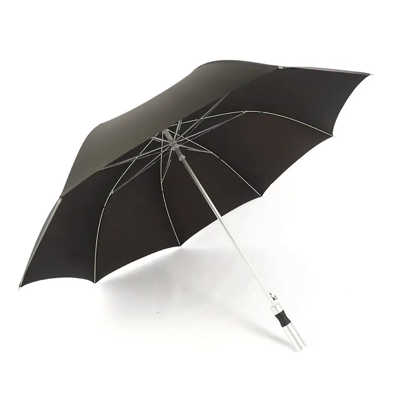 Ultra-Light Aluminum Golf Umbrella Black 4S - Image 8